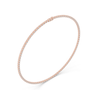 14.016 CT Lab-Created VVS-VS EF CVD Diamond Necklace | Round Brilliant Cut | 18KT, 14KT, Rose, Yellow, White Gold Options | Luxury Fine Jewelry