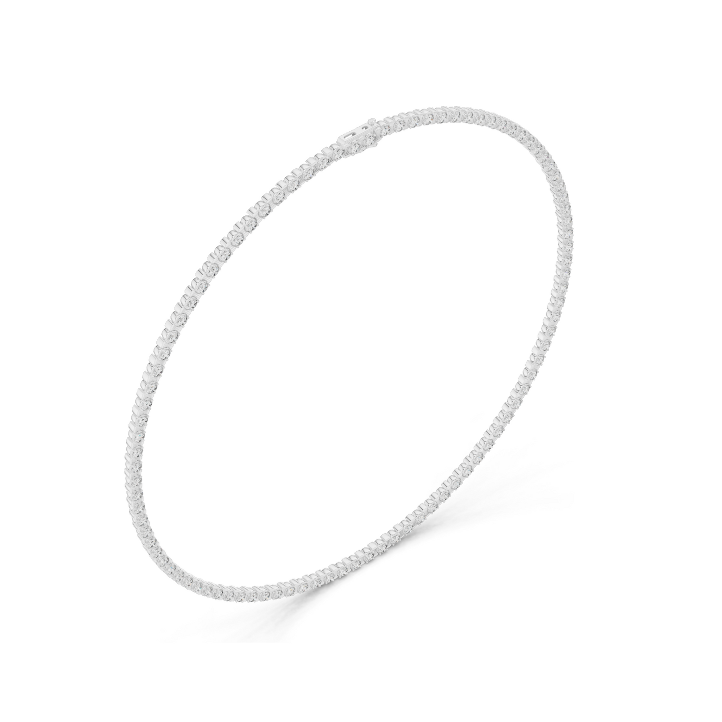 14.016 CT Lab-Created VVS-VS EF CVD Diamond Necklace | Round Brilliant Cut | 18KT, 14KT, Rose, Yellow, White Gold Options | Luxury Fine Jewelry