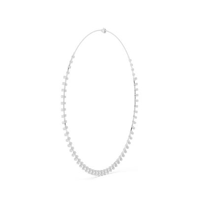 6.35 CT Lab-Created VVS-VS EF CVD Diamond Necklace | 18KT, 14KT, Rose, Yellow, White Gold | Luxury Fine Jewelry