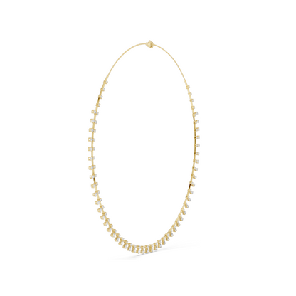 6.35 CT Lab-Created VVS-VS EF CVD Diamond Necklace | 18KT, 14KT, Rose, Yellow, White Gold | Luxury Fine Jewelry