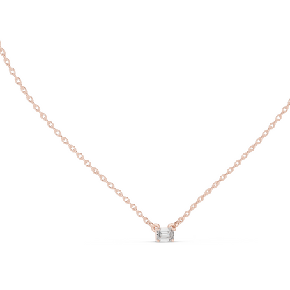 0.24 CT Lab-Created VVS-VS EF CVD Diamond Pendant | 18KT, 14KT, Rose, Yellow, White Gold | Luxury Fine Jewelry