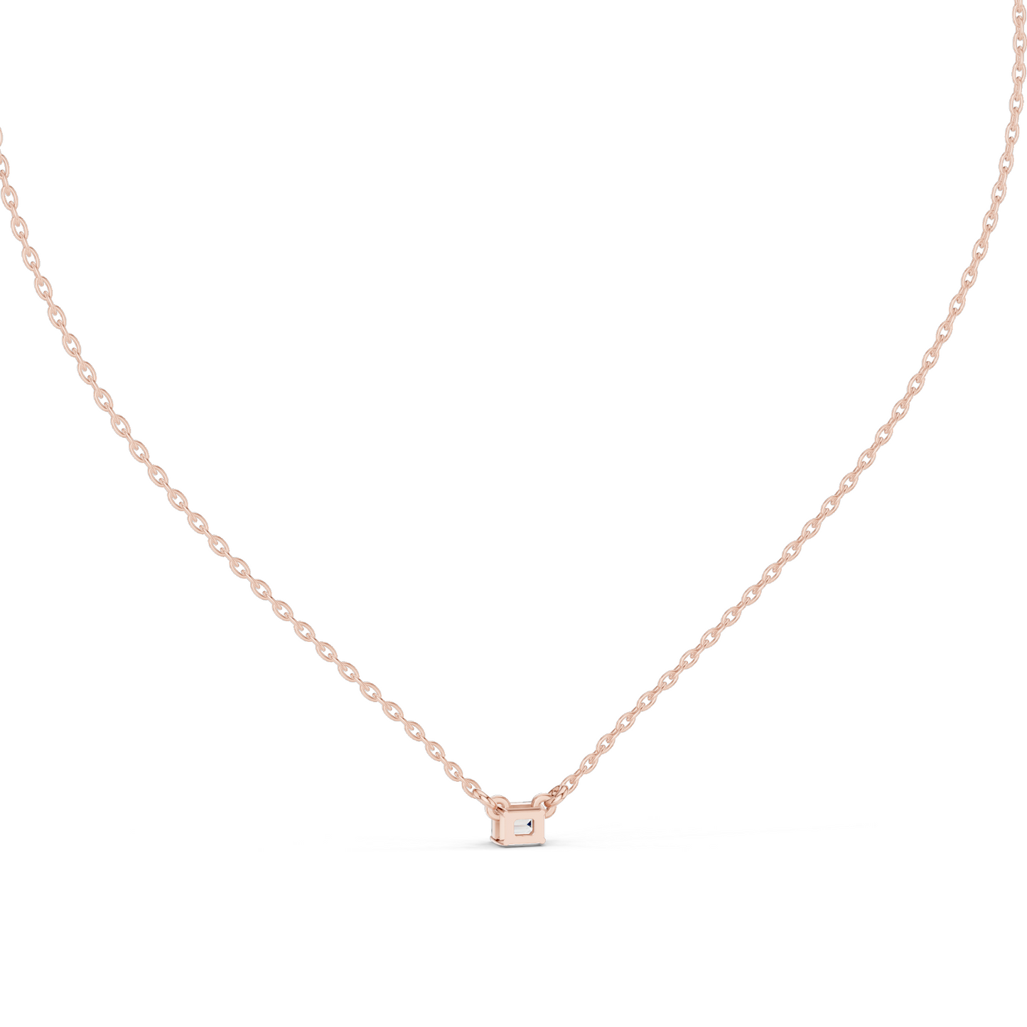 0.24 CT Lab-Created VVS-VS EF CVD Diamond Pendant | 18KT, 14KT, Rose, Yellow, White Gold | Luxury Fine Jewelry