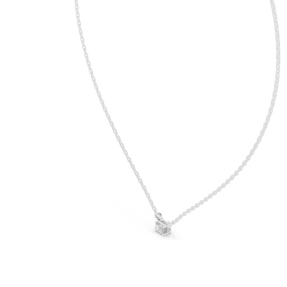 0.24 CT Lab-Created VVS-VS EF CVD Diamond Pendant | 18KT, 14KT, Rose, Yellow, White Gold | Luxury Fine Jewelry