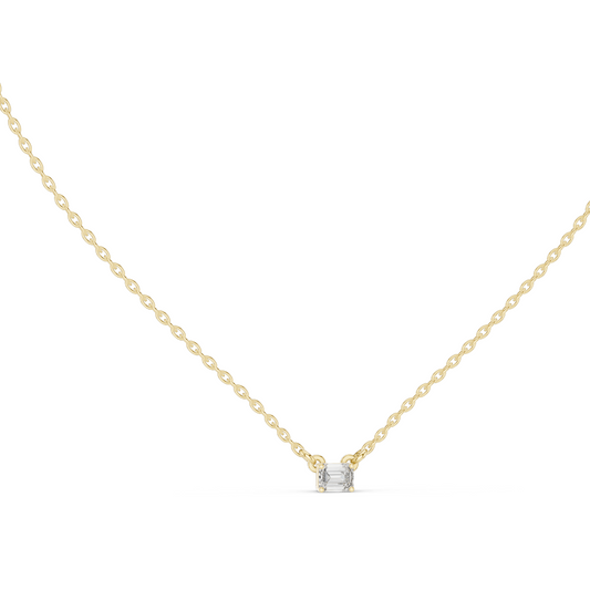 0.24 CT Lab-Created VVS-VS EF CVD Diamond Pendant | 18KT, 14KT, Rose, Yellow, White Gold | Luxury Fine Jewelry