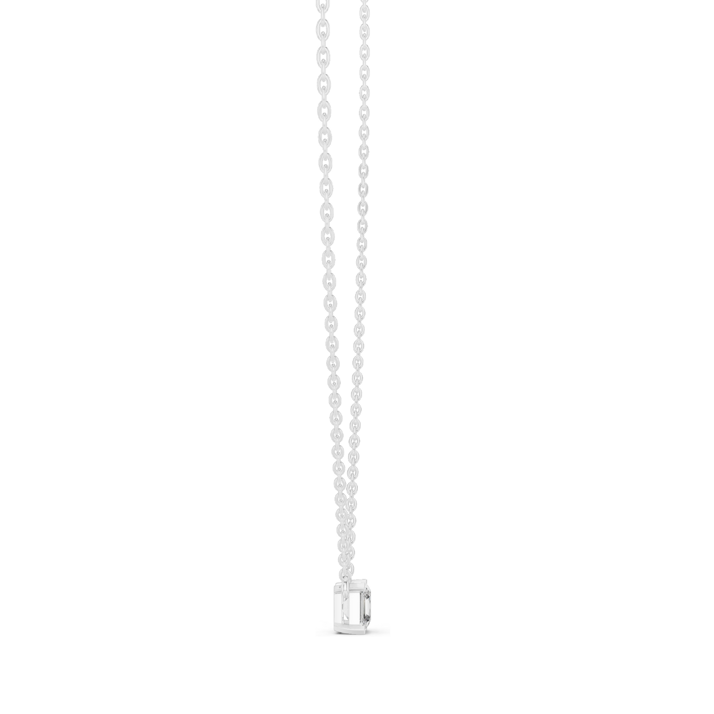 0.5 CT Lab-Created VVS-VS EF CVD Diamond Pendant Necklace | Available in 18KT, 14KT, Rose, Yellow, White Gold | Luxury Fine Jewelry