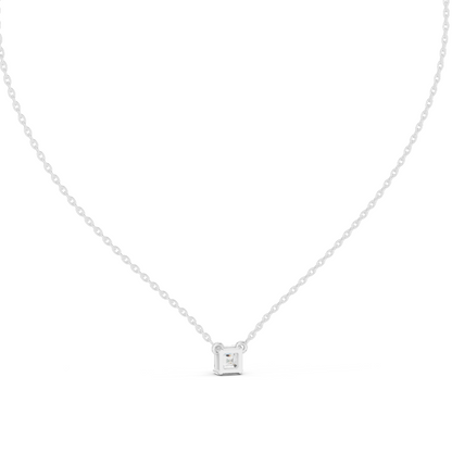 0.5 CT Lab-Created VVS-VS EF CVD Diamond Pendant Necklace | Available in 18KT, 14KT, Rose, Yellow, White Gold | Luxury Fine Jewelry
