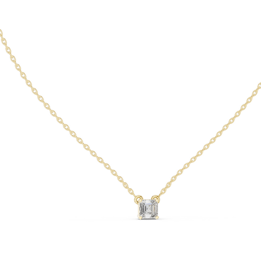 0.5 CT Lab-Created VVS-VS EF CVD Diamond Pendant Necklace | Available in 18KT, 14KT, Rose, Yellow, White Gold | Luxury Fine Jewelry