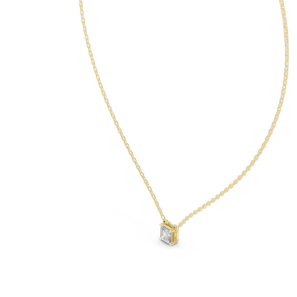0.5 CT Lab-Created VVS-VS EF CVD Diamond Pendant Necklace | Available in 18KT, 14KT, Rose, Yellow, White Gold | Luxury Fine Jewelry