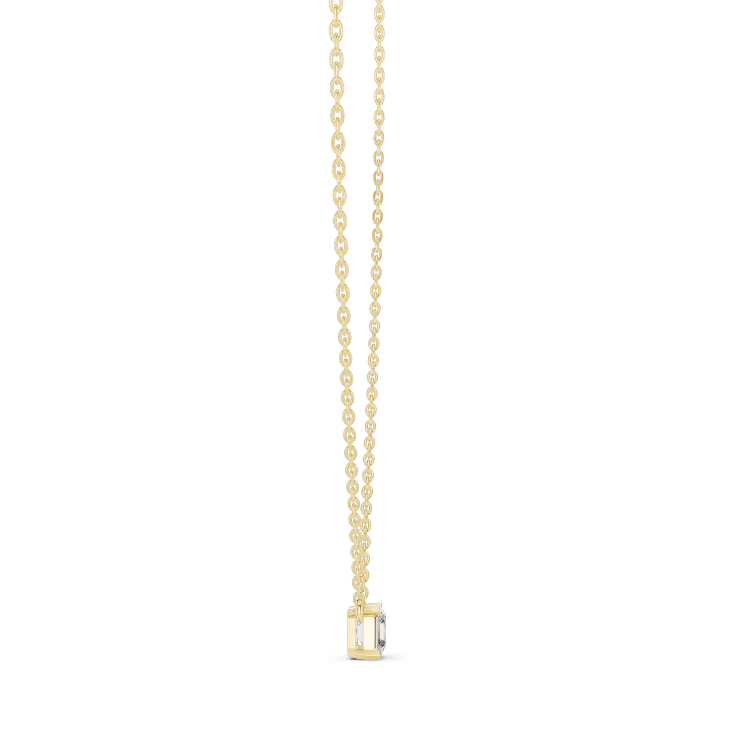 0.5 CT Lab-Created VVS-VS EF CVD Diamond Pendant Necklace | Available in 18KT, 14KT, Rose, Yellow, White Gold | Luxury Fine Jewelry