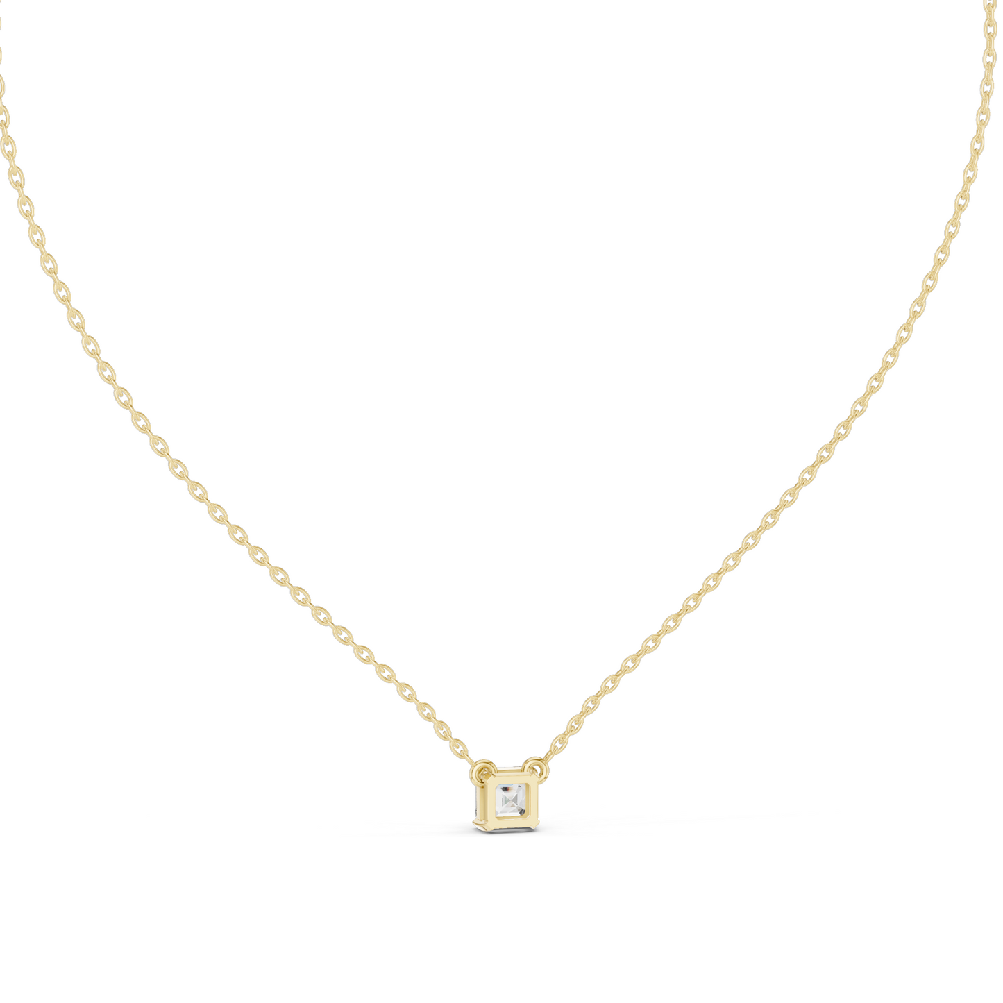 0.5 CT Lab-Created VVS-VS EF CVD Diamond Pendant Necklace | Available in 18KT, 14KT, Rose, Yellow, White Gold | Luxury Fine Jewelry