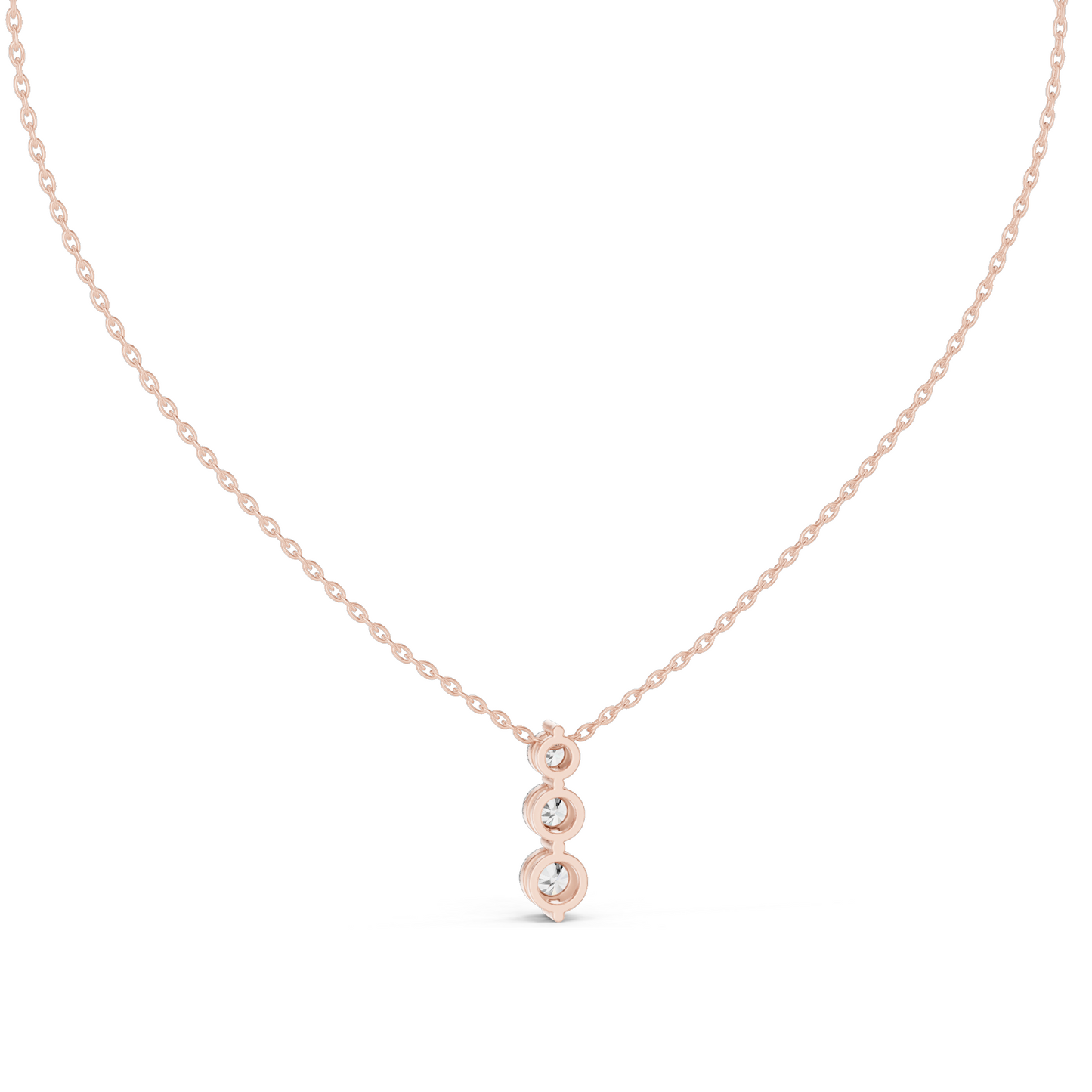 1.11 CT Lab-Created VVS-VS EF CVD Diamond Pendant | 18KT, 14KT, Rose, Yellow, White Gold | Luxury Jewelry