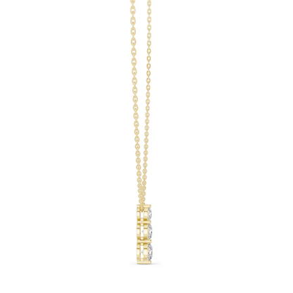 1.11 CT Lab-Created VVS-VS EF CVD Diamond Pendant | 18KT, 14KT, Rose, Yellow, White Gold | Luxury Jewelry
