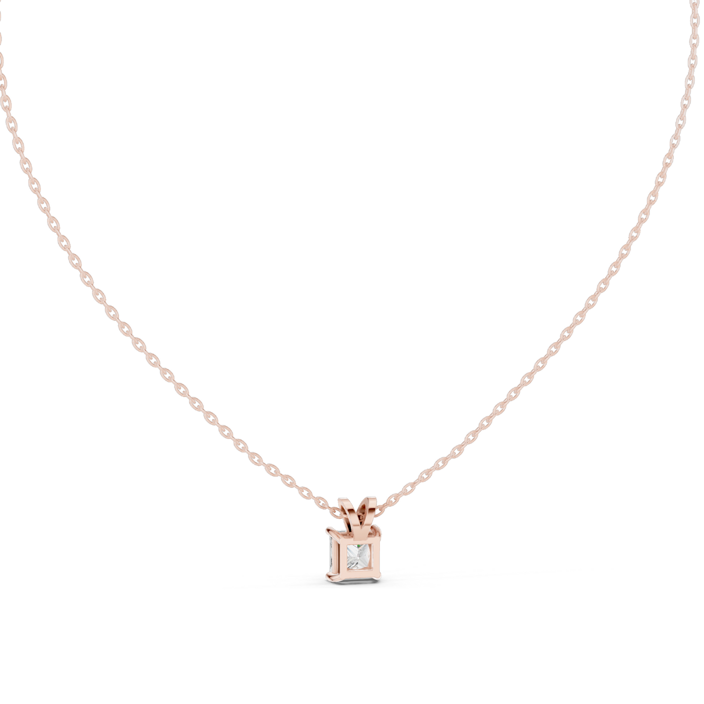 1.04 CT Lab-Created VVS-VS EF CVD Diamond Pendant Necklace | 18KT, 14KT, Rose, Yellow, White Gold | Ethical Fine Jewelry
