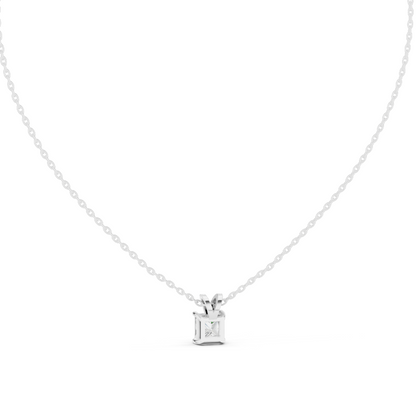1.04 CT Lab-Created VVS-VS EF CVD Diamond Pendant Necklace | 18KT, 14KT, Rose, Yellow, White Gold | Ethical Fine Jewelry