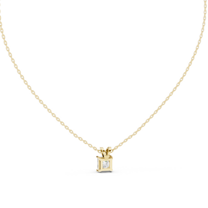 1.04 CT Lab-Created VVS-VS EF CVD Diamond Pendant Necklace | 18KT, 14KT, Rose, Yellow, White Gold | Ethical Fine Jewelry