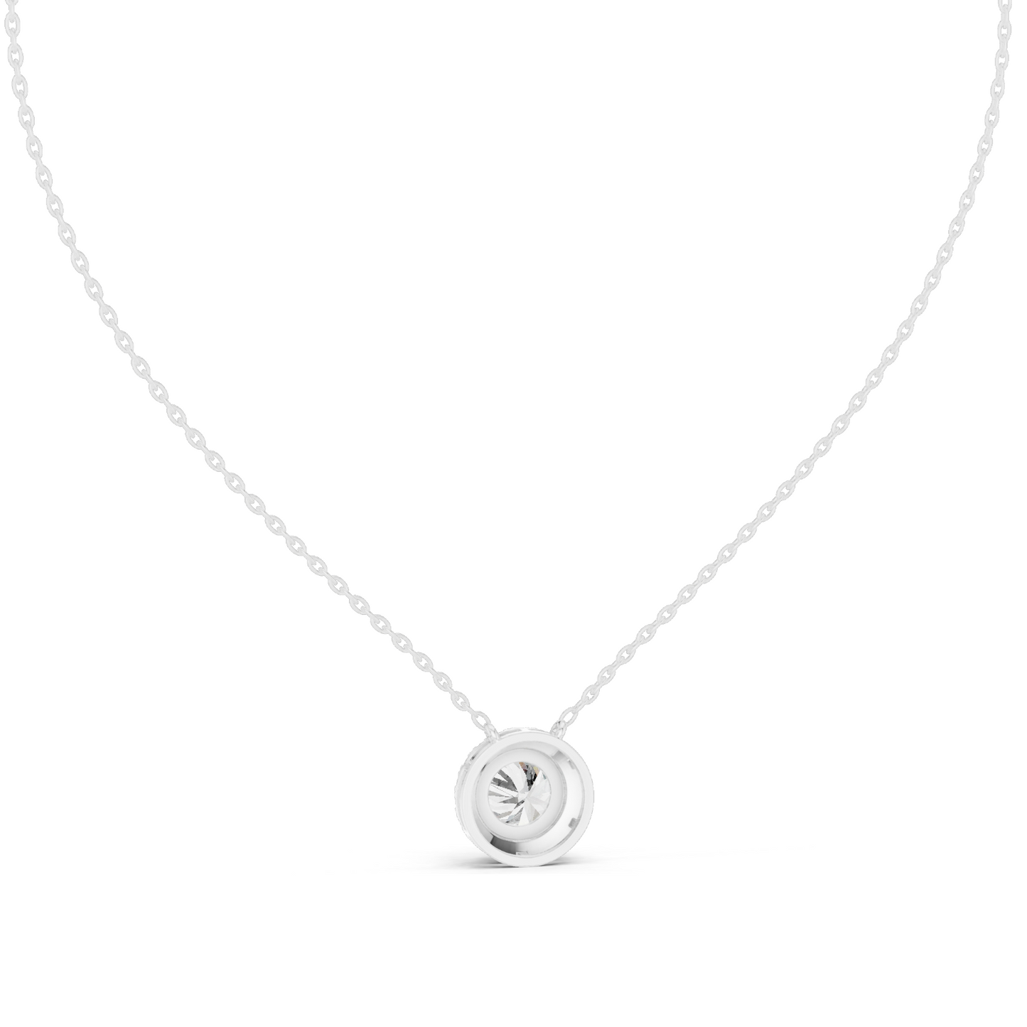 2.385 CT Lab-Created VVS-VS EF CVD Diamond Pendant Necklace | Available in 18KT, 14KT Rose, Yellow, White Gold | Luxury Fine Jewelry