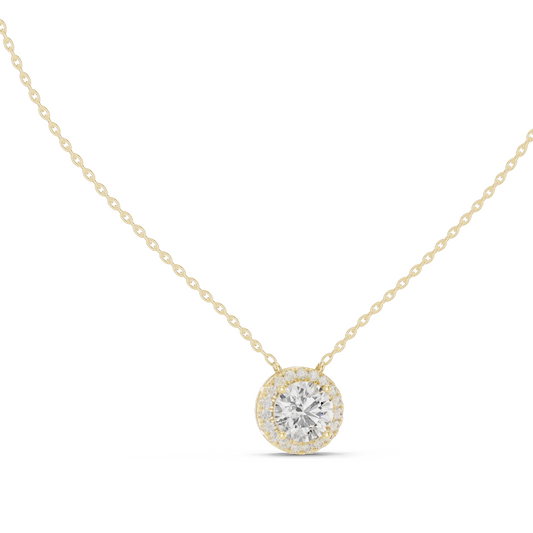 2.385 CT Lab-Created VVS-VS EF CVD Diamond Pendant Necklace | Available in 18KT, 14KT Rose, Yellow, White Gold | Luxury Fine Jewelry