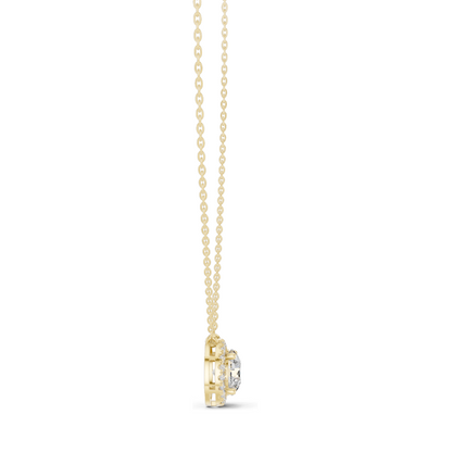 2.385 CT Lab-Created VVS-VS EF CVD Diamond Pendant Necklace | Available in 18KT, 14KT Rose, Yellow, White Gold | Luxury Fine Jewelry