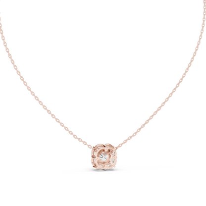 1.596 CT Lab-Created VVS-VS EF CVD Diamond Pendant Necklace | 18KT, 14KT, Rose, Yellow, White Gold