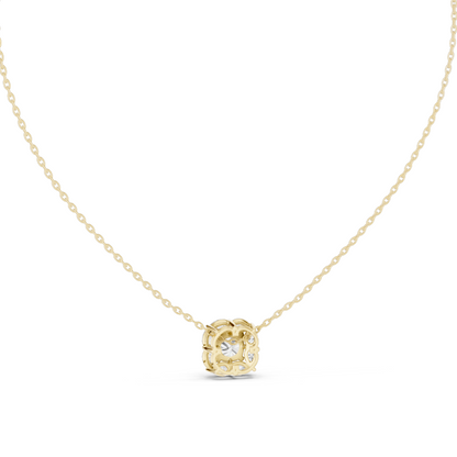 1.596 CT Lab-Created VVS-VS EF CVD Diamond Pendant Necklace | 18KT, 14KT, Rose, Yellow, White Gold