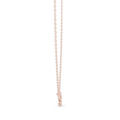 0.24 CT Lab-Created VVS-VS EF CVD Diamond Butterfly Pendant Necklace | 18KT, 14KT, Rose, Yellow, White Gold | Luxury Fine Jewelry