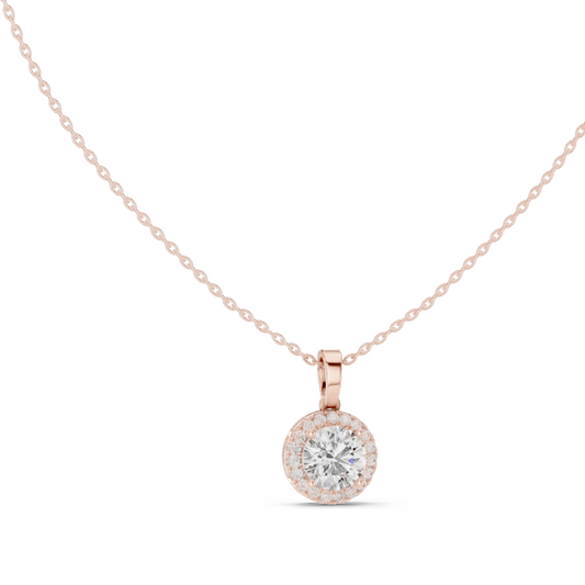 2.385 CT Lab-Created VVS-VS EF CVD Diamond Pendant Necklace | 18KT, 14KT, Rose, Yellow, White Gold | Luxury Fine Jewelry