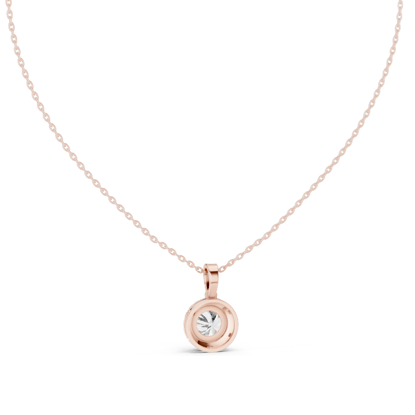 2.385 CT Lab-Created VVS-VS EF CVD Diamond Pendant Necklace | 18KT, 14KT, Rose, Yellow, White Gold | Luxury Fine Jewelry