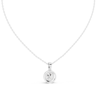 2.385 CT Lab-Created VVS-VS EF CVD Diamond Pendant Necklace | 18KT, 14KT, Rose, Yellow, White Gold | Luxury Fine Jewelry