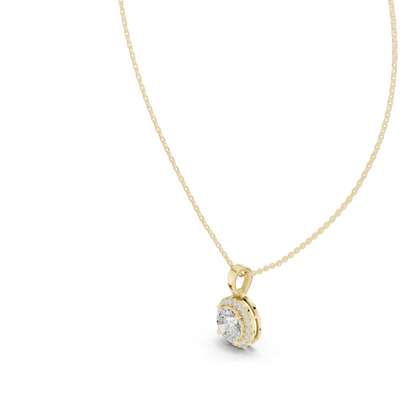 2.385 CT Lab-Created VVS-VS EF CVD Diamond Pendant Necklace | 18KT, 14KT, Rose, Yellow, White Gold | Luxury Fine Jewelry
