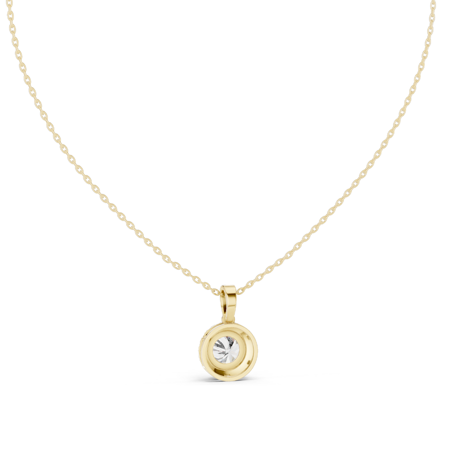 2.385 CT Lab-Created VVS-VS EF CVD Diamond Pendant Necklace | 18KT, 14KT, Rose, Yellow, White Gold | Luxury Fine Jewelry