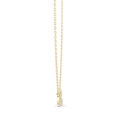 0.708 CT Lab-Created Diamond Infinity Necklace | VVS-VS EF Clarity | 18KT, 14KT Rose, Yellow, White Gold | Ethical Fine Jewelry