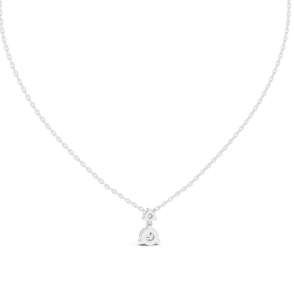 0.61 CT Lab-Created VVS-VS EF CVD Diamond Pendant Necklace | 18KT, 14KT, Rose, Yellow, White Gold | Elegant Fine Jewelry