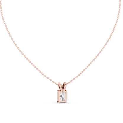 2.137 CT Lab-Created VVS-VS EF CVD Diamond Pendant Necklace | Available in 18KT, 14KT, Rose, Yellow, White Gold