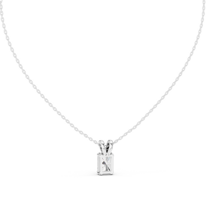 2.137 CT Lab-Created VVS-VS EF CVD Diamond Pendant Necklace | Available in 18KT, 14KT, Rose, Yellow, White Gold