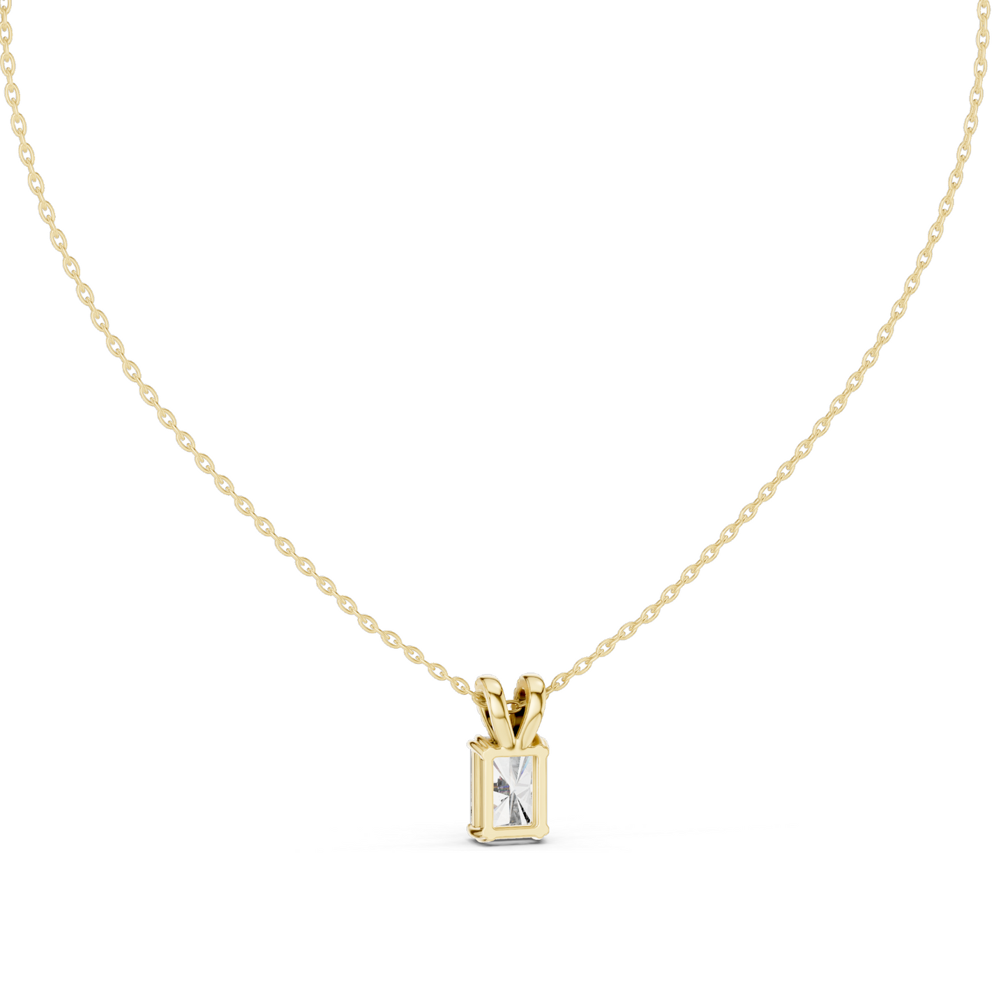2.137 CT Lab-Created VVS-VS EF CVD Diamond Pendant Necklace | Available in 18KT, 14KT, Rose, Yellow, White Gold