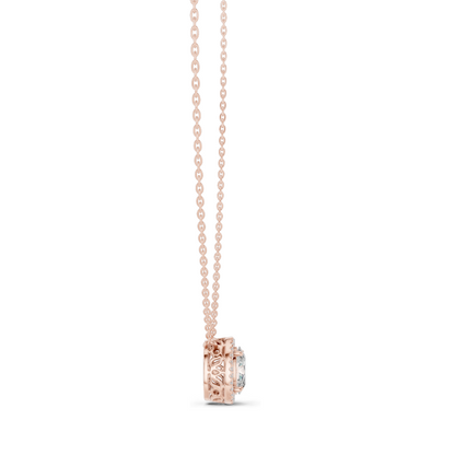 1.363 CT Lab-Created Diamond Pendant Necklace | VVS-VS EF CVD Diamonds | Available in 18KT, 14KT, Rose, Yellow, White Gold | Elegant Fine Jewelry