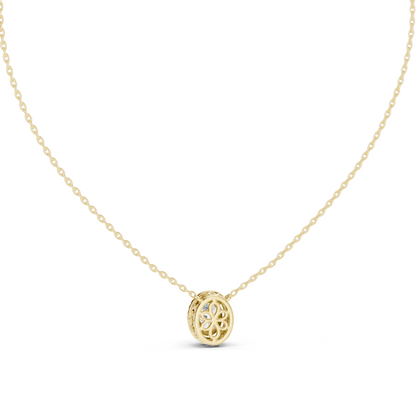 1.363 CT Lab-Created Diamond Pendant Necklace | VVS-VS EF CVD Diamonds | Available in 18KT, 14KT, Rose, Yellow, White Gold | Elegant Fine Jewelry
