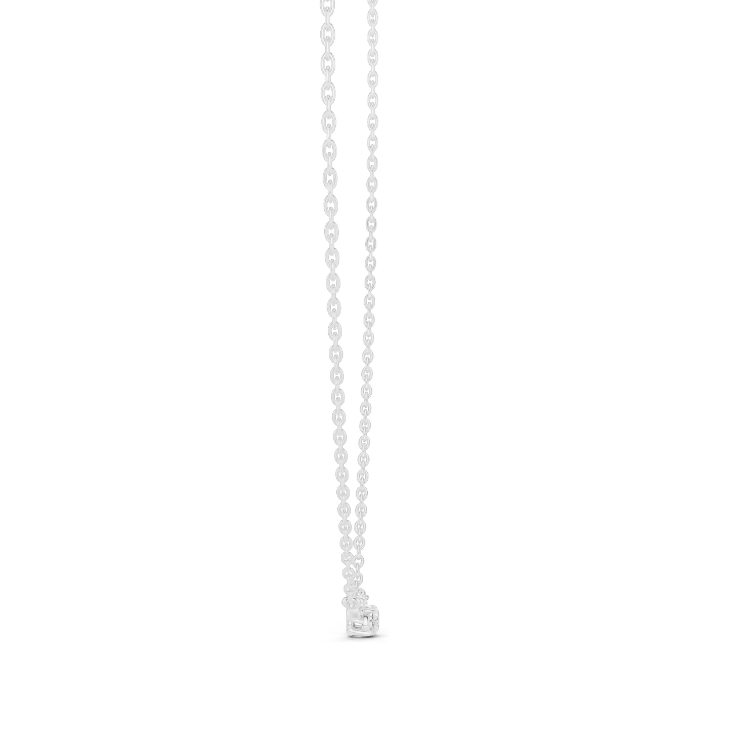 0.31 CT Lab-Created VVS-VS EF CVD Diamond Necklace | 18KT, 14KT Rose, Yellow, White Gold | Ethical Fine Jewelry