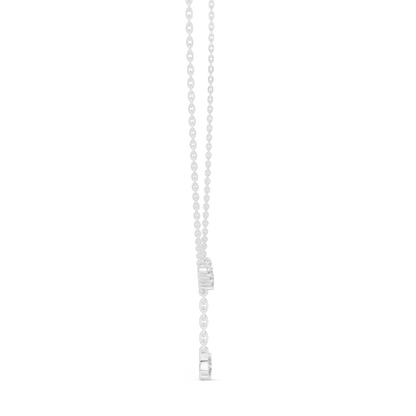 0.31 CT Lab-Created VVS-VS EF Diamond Necklace | Y-Shape Pendant | 18KT, 14KT, Rose, Yellow, White Gold