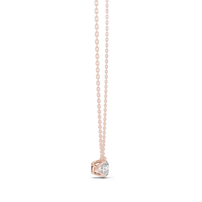 1 CT Lab-Created VVS-VS EF CVD Diamond Necklace | 18KT, 14KT, Rose, Yellow, White Gold | Luxury Fine Jewelry