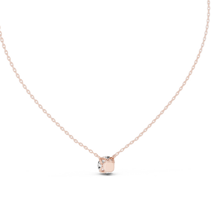 1 CT Lab-Created VVS-VS EF CVD Diamond Necklace | 18KT, 14KT, Rose, Yellow, White Gold | Luxury Fine Jewelry