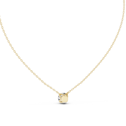 1 CT Lab-Created VVS-VS EF CVD Diamond Necklace | 18KT, 14KT, Rose, Yellow, White Gold | Luxury Fine Jewelry