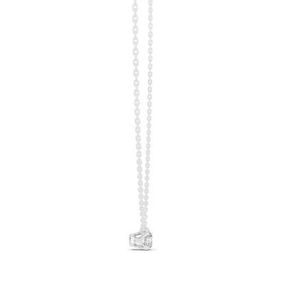 0.5 CT Lab-Created VVS-VS EF CVD Diamond Necklace | Elegant Solitaire Design | 18KT, 14KT, Rose, Yellow, White Gold | Luxury Fine Jewelry
