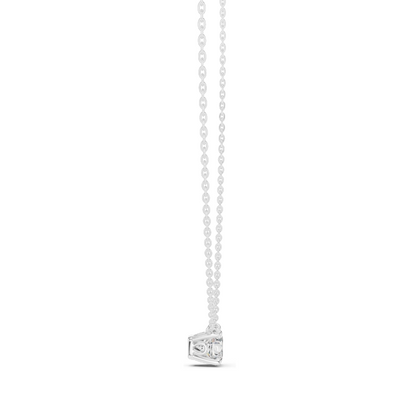 1 CT Lab-Created VVS-VS EF CVD Diamond Necklace | 18KT, 14KT, Rose, Yellow, White Gold | Elegant Fine Jewelry