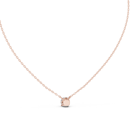 0.85 CT Lab-Created VVS-VS EF CVD Diamond Solitaire Necklace | 18KT, 14KT Rose, Yellow, White Gold