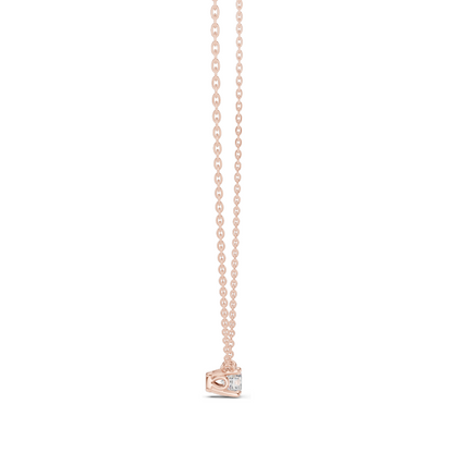 0.5 CT Lab-Created VVS-VS EF CVD Diamond Necklace | 18KT, 14KT Yellow, Rose, White Gold | Elegant Fine Jewelry