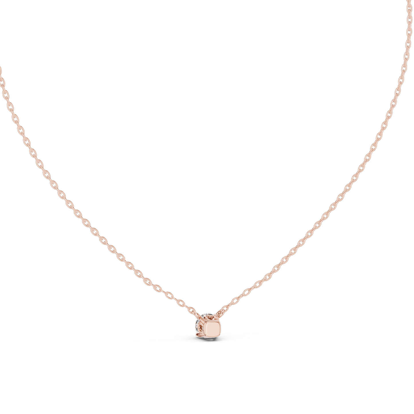 0.5 CT Lab-Created VVS-VS EF CVD Diamond Necklace | 18KT, 14KT Yellow, Rose, White Gold | Elegant Fine Jewelry