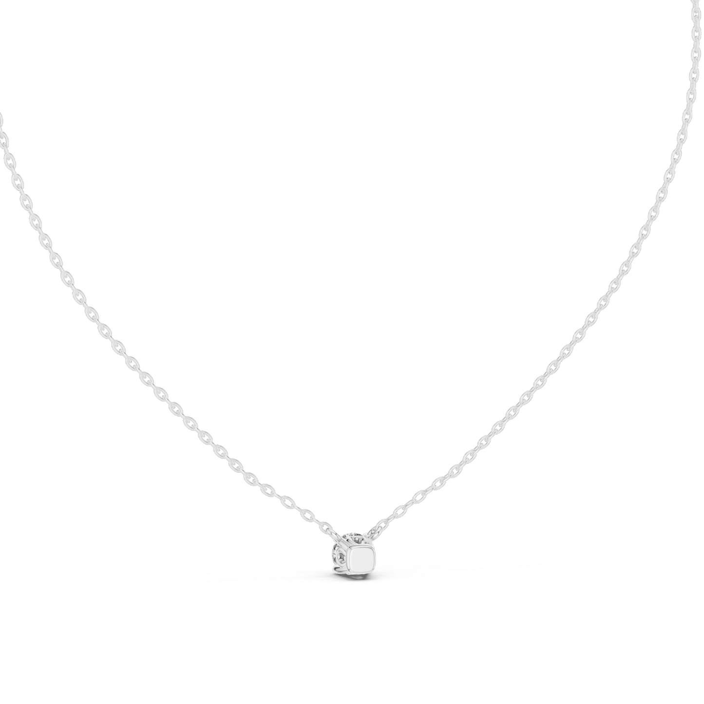 0.5 CT Lab-Created VVS-VS EF CVD Diamond Necklace | 18KT, 14KT Yellow, Rose, White Gold | Elegant Fine Jewelry