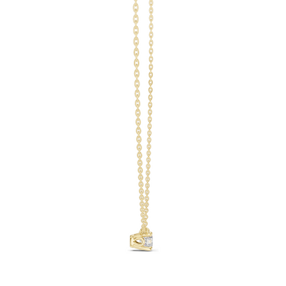0.5 CT Lab-Created VVS-VS EF CVD Diamond Necklace | 18KT, 14KT Yellow, Rose, White Gold | Elegant Fine Jewelry