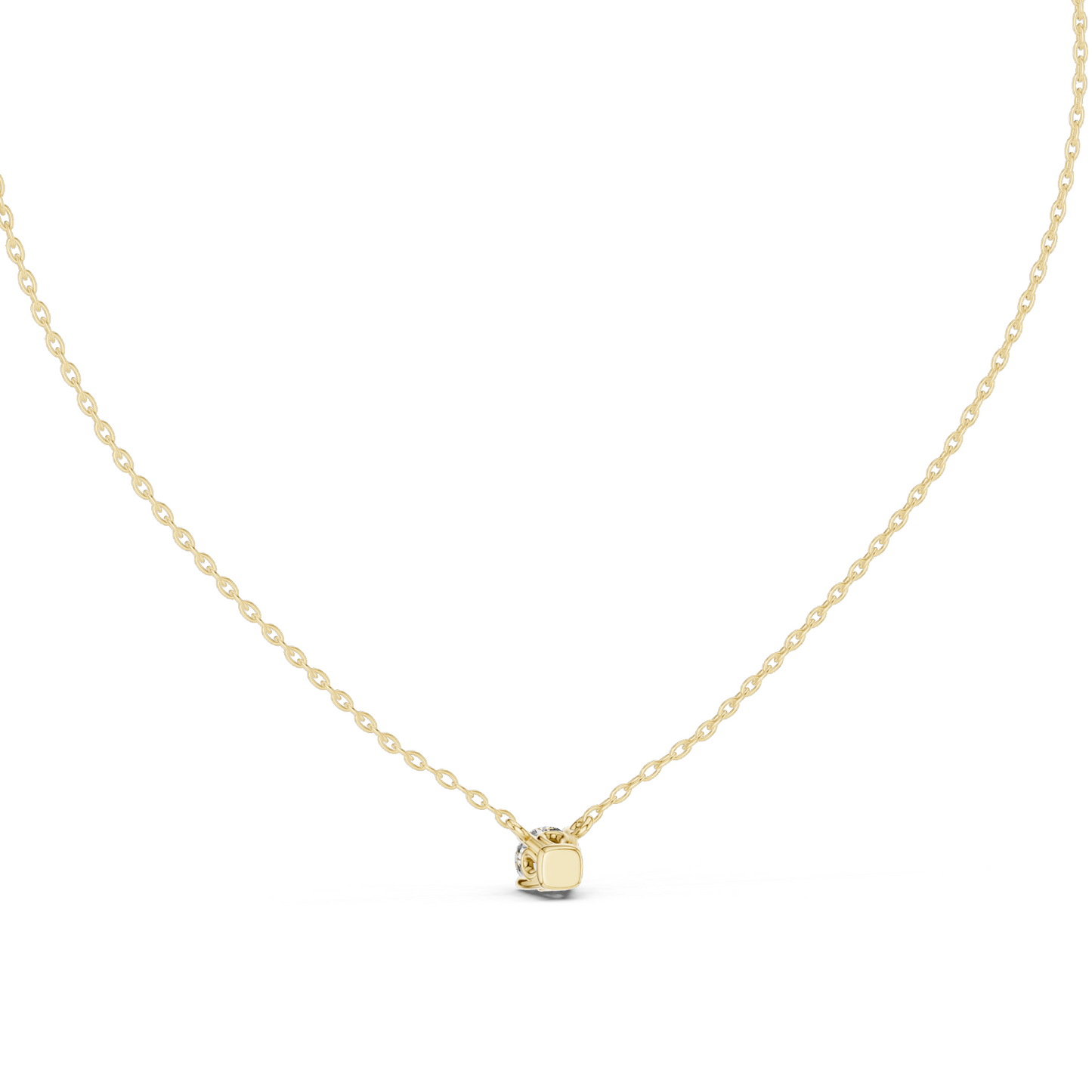 0.5 CT Lab-Created VVS-VS EF CVD Diamond Necklace | 18KT, 14KT Yellow, Rose, White Gold | Elegant Fine Jewelry